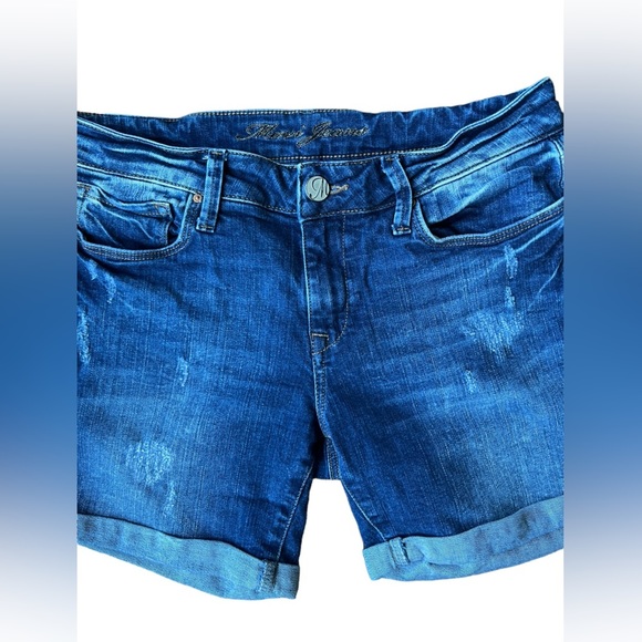 MAVI Pixie Denim Boyfriend Shorts - Picture 2 of 10